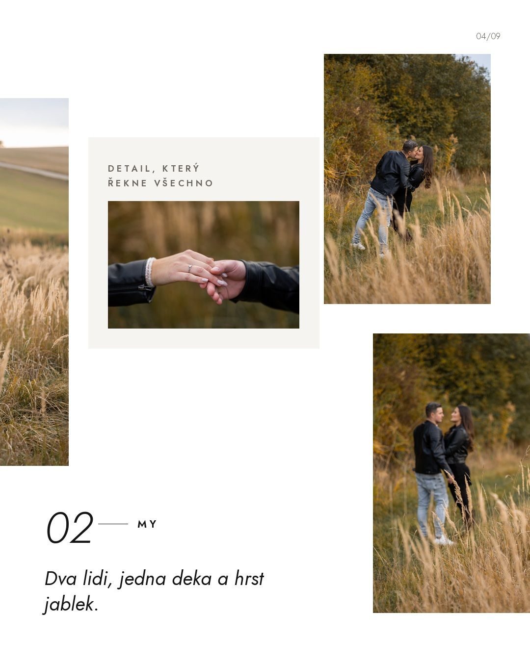 02 my – dva lidi, jedna deka a hrst jablek