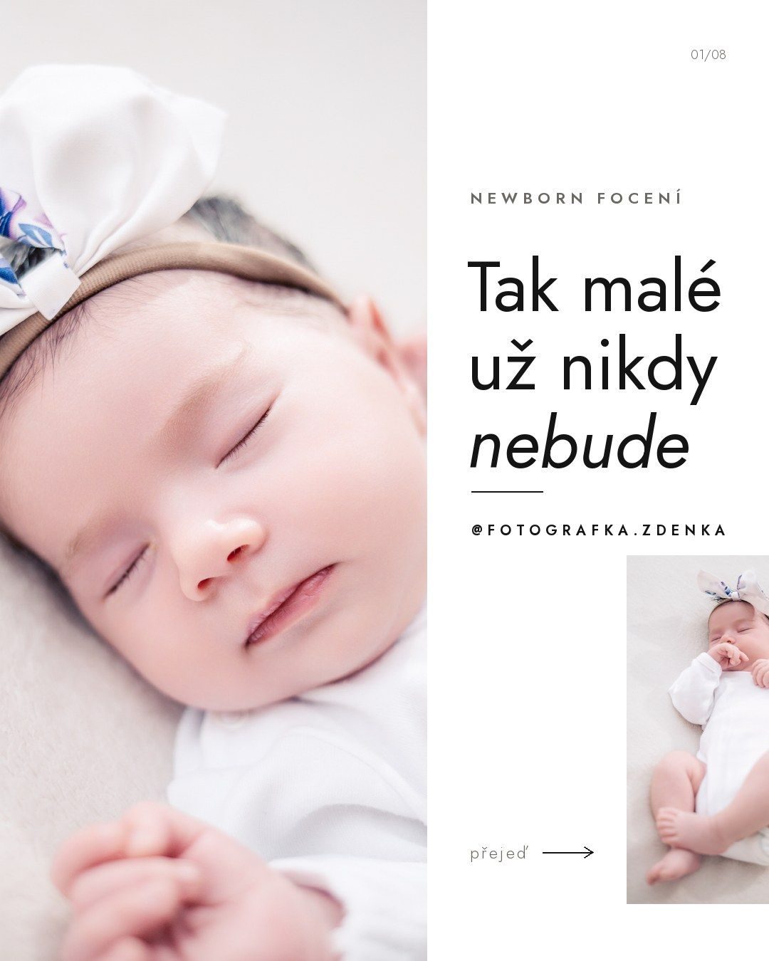 Newborn – tak malé už nikdy nebude